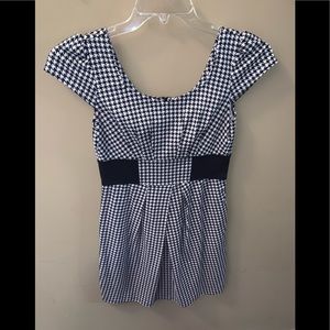 Houndstooth dress